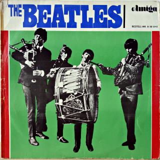 LP The Beatles ‎– The Beatles (VERZE: VEB Deutsche Schallplatten Berlin W8. Na desce hodně vlásenek a několik jemmných oděrek a nečistot. Nicméně žádné závažné poškození. Obal více obnošený viz foto. Vložena dobová brožura s reklamou na brouky. RARE!)
