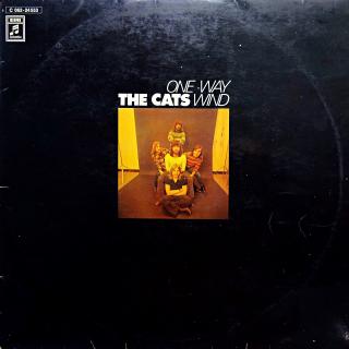 LP The Cats ‎– One Way Wind (Deska mírně ohraná s vlásenkami. Hraje fajn, dobrý zvuk. Obal také lehce obnošený s drobnými oděrkami na hranách.)