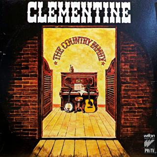 LP The Country Family ‎– Clementine (Včetně přílohy. Deska je v pěkném a lesklém stavu s jemnými vlásenkami. Obal je taky v dobrém stavu, jen lehké stopy používání a stopa po stržené cenovce na zadní straně.)