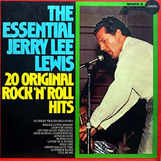 LP The Essential Jerry Lee Lewis - 20 Original Rock'n'Roll Hits (Top stav i zvuk!)