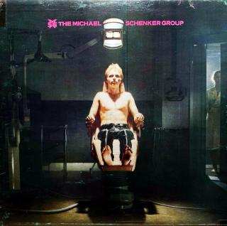 LP The Michael Schenker Group ‎– The Michael Schenker Group (Deska jen lehce ohraná, jemné stopy používání. Velmi dobrý a čistý zvuk. Obal je mírně obnošený a má rohy spravené páskou viz foto.)