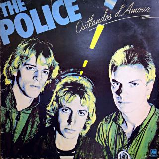 LP The Police ‎– Outlandos D'Amour (Deska v pěkném stavu, pouze jemné vlásenky. Obal také jen lehce obnošený.)