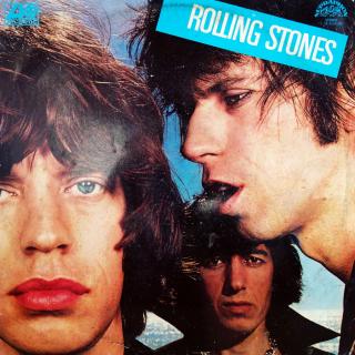 LP The Rolling Stones ‎– Black And Blue (Deska je trochu ohraná s vlásenkami a drobnými povrchovými oděrkami. Hraje fajn, jen mírný praskot v záznamu. Obal ve velmi pěkném stavu (Album, HiFi Club, Czechoslovakia, 1978, Classic Rock))