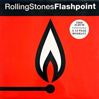 LP The Rolling Stones ‎– Flashpoint (Deska i obal jsou v bezvadném, lesklém a krásném stavu. Pravděpodobně nehrané. Brožura chybí.)