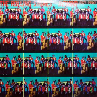 LP The Rolling Stones ‎– Rewind (1971-1984) (Deska i obal jsou v bezvadném, krásném a lesklém stavu. Bezvadný a čistý zvuk i v pasážích mezi skladbami. Včetně orig. vnitřní obal s potiskem.)