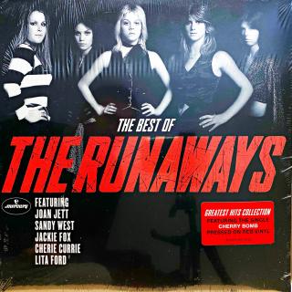 LP The Runaways – The Best Of The Runaways (Červený vinyl. Nové a stále zatavené ve fólii - perfektní stav.)