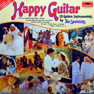 LP The Spotnicks ‎– Happy Guitar (Deska jen lehce ohraná, jemné vlásenky. Obal ve velmi dobrém stavu.)