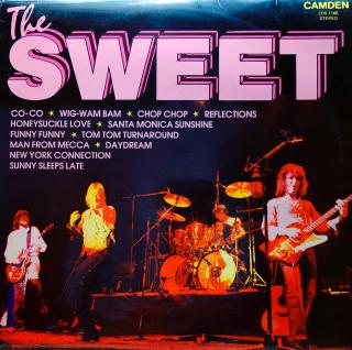 LP The Sweet ‎– The Sweet (Deska v pěkném stavu, pouze jemné vlásenky pod ostrým světlem. Obal taky pěkný, lehké stopy používání.)
