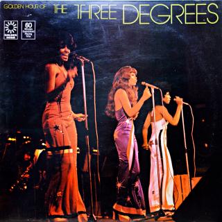 LP The Three Degrees ‎– Golden Hour Of The Three Degrees (Deska je v krásném stavu, pár velmi jemných vlásenek. Bezvadný a čistý zvuk. Obal taky pěkný, velmi lehké stopy používání.)