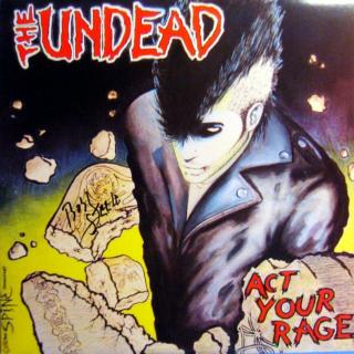 LP The Undead – Act Your Rage! (Červený vinyl, včetně přílohy. Top stav i zvuk!)
