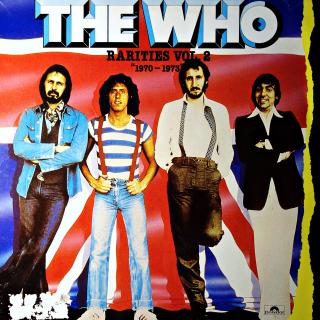 LP The Who ‎– Rarities Vol. 2  1970-1973  (Na desce pouze několik jemných vlásenek proti ostrému světlu. Na čelní straně obalu stopa po stržené samolepce viz foto.)