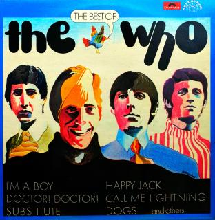 LP The Who ‎– The Best Of The Who (Top stav i zvuk! Včetně originální vnitřní obal s českým textem, taky v perfektním stavu.)