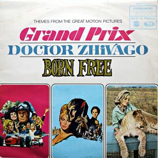 LP Themes From The Great Motion Pictures Grand Prix / Doctor Zhivago / Born Free (Kompilace, UK, 1967, Theme, Soundtrack)
