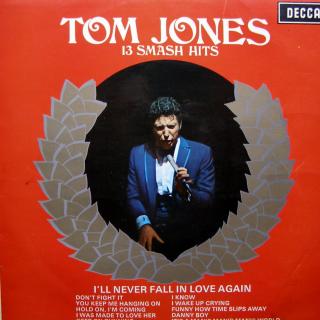 LP Tom Jones ‎– 13 Smash Hits ((1967))