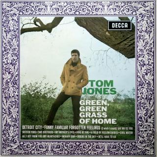 LP Tom Jones ‎– Green, Green Grass Of Home (Album, UK, 1967, Pop Rock, Vocal)