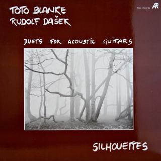 LP Toto Blanke, Rudolf Dašek ‎– Silhouettes - Duets For Acoustic Guitars (ALBUM (Germany, 1981, Jazz) SUPER STAV)
