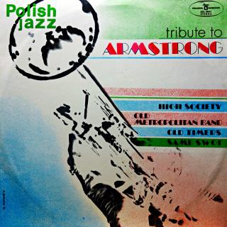 LP Tribute To Armstrong (Deska i obal jsou vizuálně v pěkném stavu, ale v celé délce záznamu je v tichých pasážích slyšet mírný šum.)
