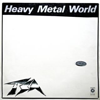 LP TSA ‎– Heavy Metal World (Deska je v krásném a lesklém stavu, jen pár vlásenek. Hraje bezvadně, výborný zvuk. Obal je v pěkném stavu, pouze velmi lehké stopy používání a malá stopa po stržené cenovce na zadní straně.)