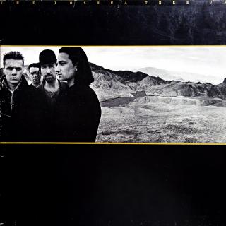 LP U2 ‎– The Joshua Tree (Deska je v krásném stavu, jen pár otisků prstů. Rozevírací obal také v pěkném stavu, pouze jemné oděrky.)