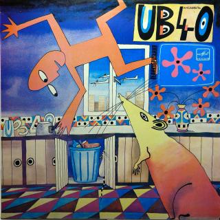 LP UB40 ‎– Rat In The Kitchen (Deska je v krásném stavu. Obal také velmi pěkný, jen lehké stopy používání na zadní straně (Album, USSR, 1986, Reggae Pop, Dub, Synth Pop) )