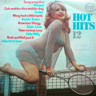 LP Unknown Artist ‎– Hot Hits 12 ((1972))
