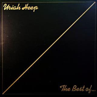 LP Uriah Heep ‎– The Best Of... (Deska v dobrém stavu, pouze velmi jemné vlásenky a pár povrchových oděrek. Zvuk je bezvadný. Obal ve velmi dobrém stavu, drobné oděrky na hranách (Kompilace, UK, 1975, Classic Rock, Psychedelic Rock))