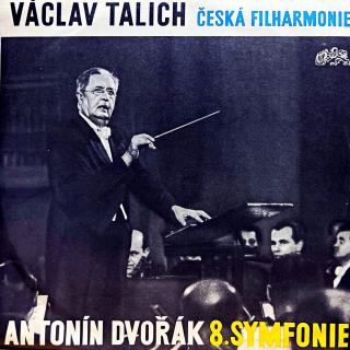 LP Václav Talich, Česká filharmonie – Antonín Dvořák – 8. Symfonie (Deska v top stavu!)