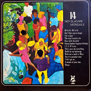 LP Various – 14 Noi Șlagăre Mondiale (Deska i obal jsou v pěkném a lesklém stavu, jen velmi lehké stopy používání.)