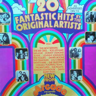 LP Various ‎– 20 Fantastic Hits By The Original Artists (KOMPILACE (1972))