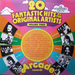 LP Various ‎– 20 Fantastic Hits By The Original Artists (Volume Three) ((1973) KOMPILACE)
