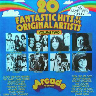 LP Various ‎– 20 Fantastic Hits By The Original Artists (Volume Two) (KOMPILACE (1972))