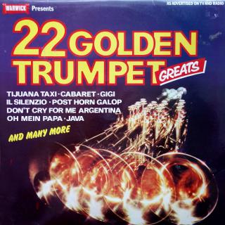 LP Various ‎– 22 Golden Trumpet Greats (UK, 1977, Military, Theme, Mambo, Smooth Jazz, Easy Listening, Instrumental)