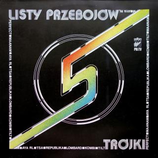 LP Various ‎– 5-ka Listy Przebojów Trójki (Deska i obal jsou v bezvadném stavu. )