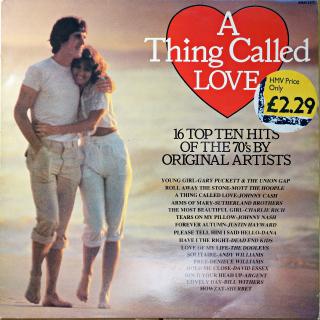 LP Various ‎– A Thing Called Love (Deska i obal jsou v pěkném stavu.)