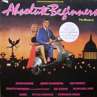 LP Various ‎– Absolute Beginners (Songs From The Original Motion Picture) (Kompilace, UK, 1986, Musical, Soundtrack, Alternative Rock, New Wave, Pop Rock, Mod, Bossa Nova, AOR, Smooth Jazz)