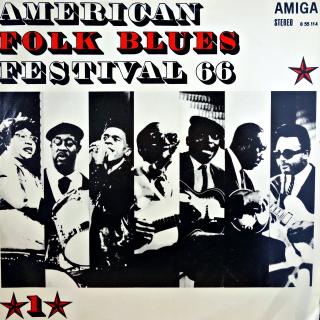 LP Various ‎– American Folk Blues Festival 66 - 1 (KOMPILACE (Germany, 1971, Blues) VELMI DOBRÝ STAV)