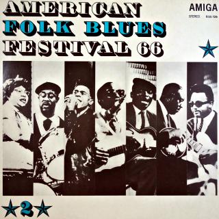 LP Various ‎– American Folk Blues Festival 66 - 2 (KOMPILACE (Germany, 1978, Jazz, Blues) VELMI DOBRÝ STAV)