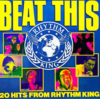 LP Various – Beat This - 20 Hits From Rhythm King (Rozevírací obal. Top stav i zvuk! )