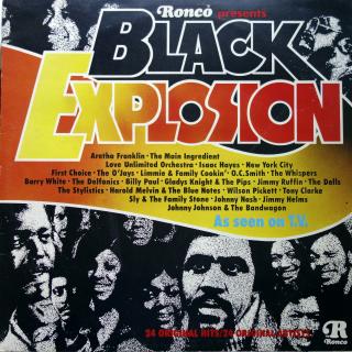 LP Various ‎– Black Explosion (Kompilace, UK, 1974, Soul, Funk, Disco)