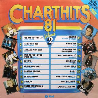 LP Various ‎– Chart Hits 81 Volume 2 ((1981) KOMPILACE)