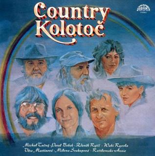 LP Various - Country Kolotoč (Deska i obal jsou v bezvadném, lesklém a krásném stavu. Pravděpodobně nehrané.)