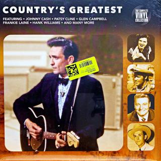 LP Various – Country's Greatest (Nové a stále zatavené ve fólii. Perfektní stav.)