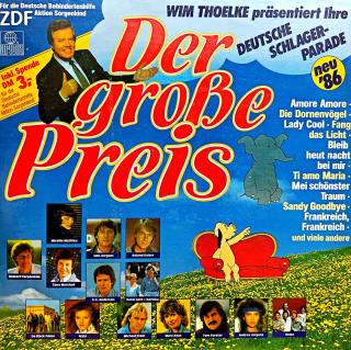LP Various – Der Große Preis • Deutsche Schlager-Parade • Neu '86 (Pěkný stav i zvuk.)