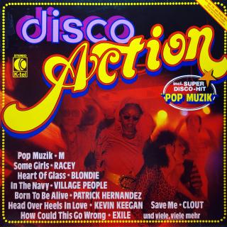 LP Various ‎– Disco Action (Deska i obal jsou v pěkném stavu, jen lehké stopy používání.)