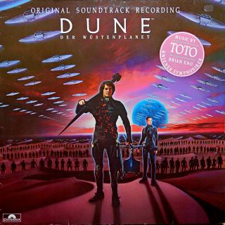 LP Various ‎– Dune · Der Wüstenplanet (Original Soundtrack Recording) (Deska v krásném stavu, pár velmi jemných vlásenek. Obal také pěkný, jen mikro oděrky na hranách.)