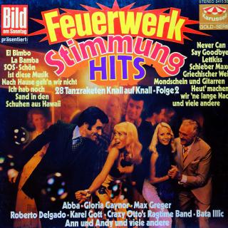 LP Various ‎– Feuerwerk Stimmung Hits - 28 Tanzraketen Knall Auf Knall * Folge 2 (Deska i obal jsou v pěkném stavu, jen lehké stopy používání.)
