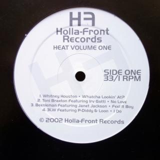 LP Various ‎– Heat Volume One (Unofficial Release, Kompilace, UK, 2002, RnB/Swing, Pop Rap)
