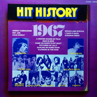 LP Various ‎– Hit History 1967 (KOMPILACE (Germany, 1967, Blues Rock, Psychedelic Rock, Pop Rock, Classic Rock) )