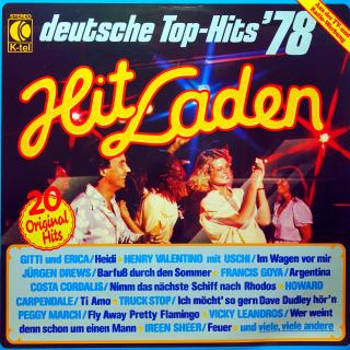 LP Various ‎– Hit Laden - Deutsche Top-Hits '78 (Deska v pěkném stavu, pár jemných vlásenek a otisky prstů. Obal v perfektní kondici.)