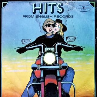LP Various ‎– Hits From English Records (Deska i obal jsou v pěkném stavu (Kompilace, Poland, 1977, Pop Rock))